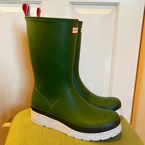 Hunter Play Tall Speckle Sole Boot